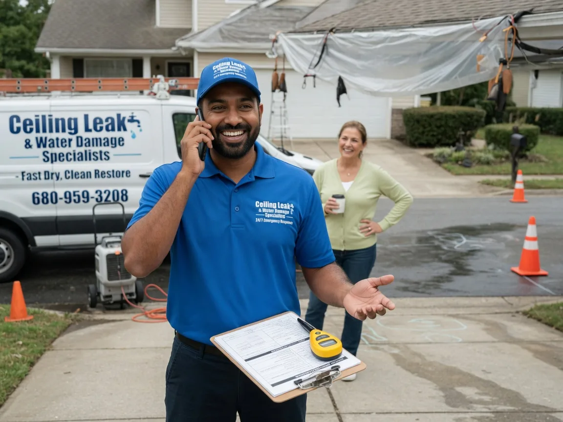 Ceiling Leak Cleanup Portsmouth, VA FAQs